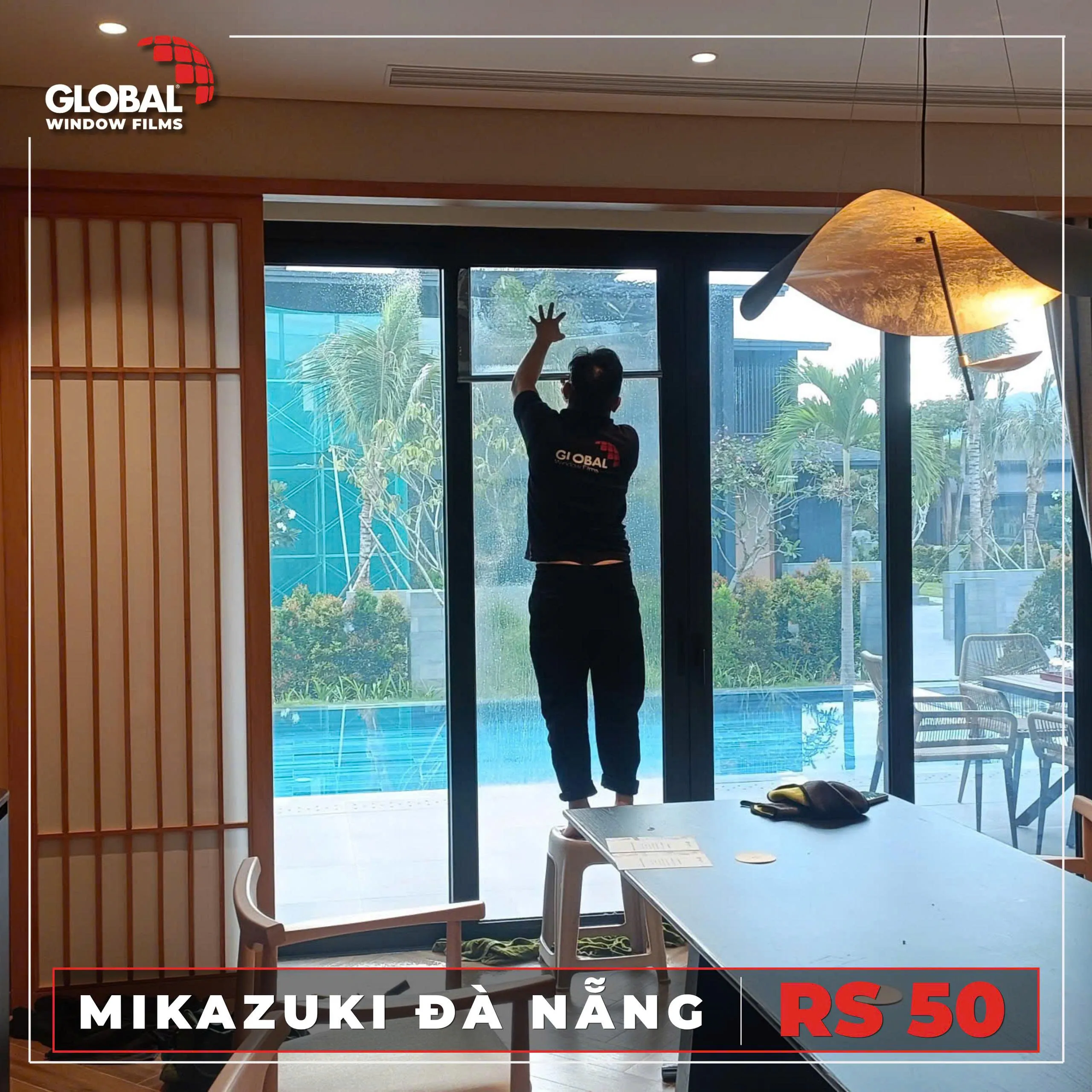 Hình ảnh thi công thực tế tại công trình Mikazuki Đà Nẵng