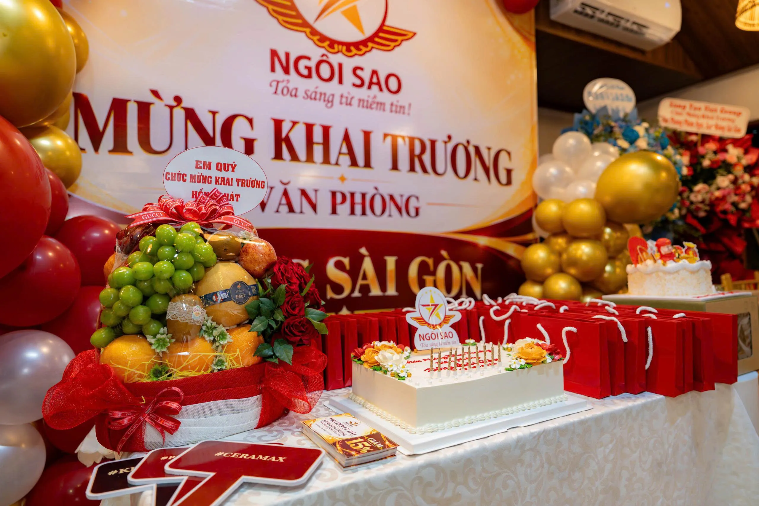 Một số hình ảnh tại sự kiện khai trương văn phòng Đông Sài Gòn